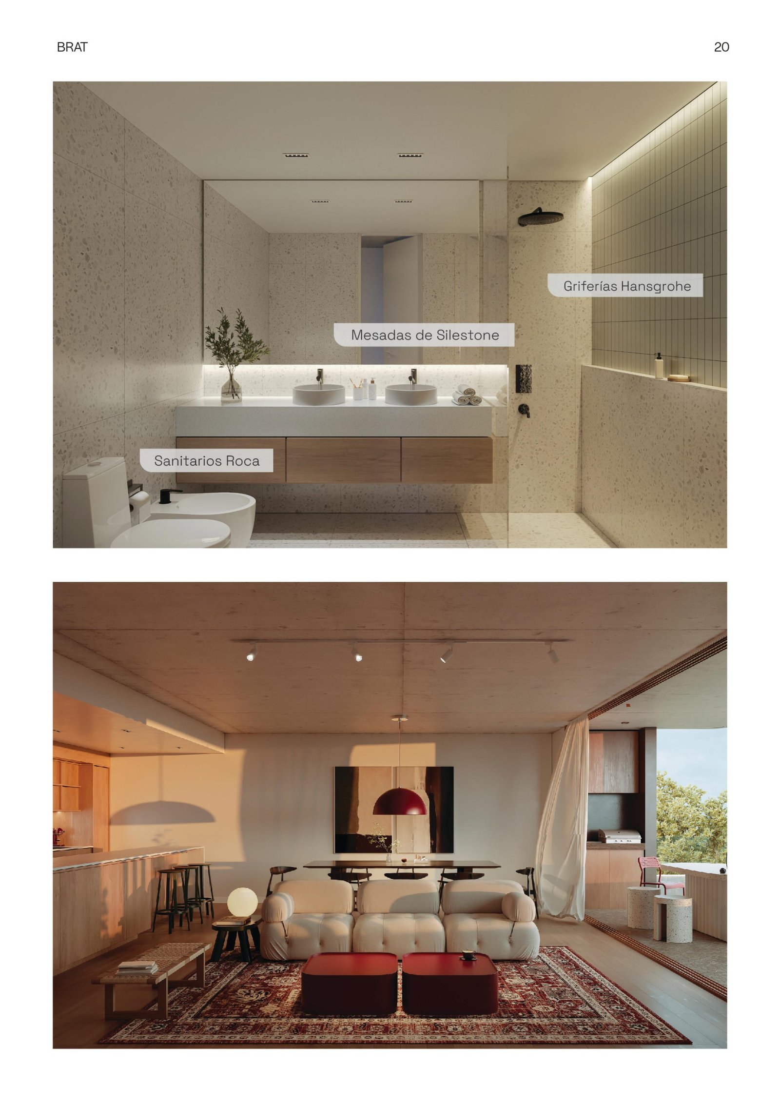 Baño living